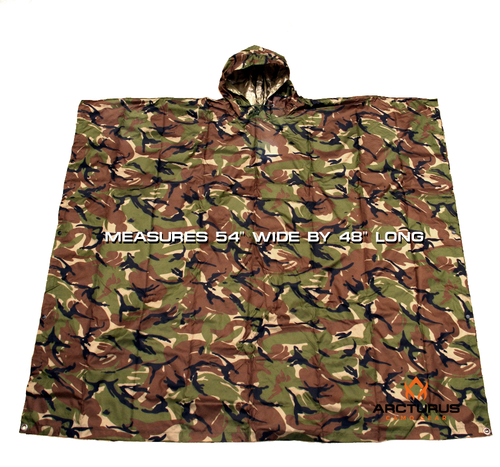 Arcturus Large Lightweight Rain & Wet Weather Multi-Use Waterproof Poncho - Picture 8 of 18