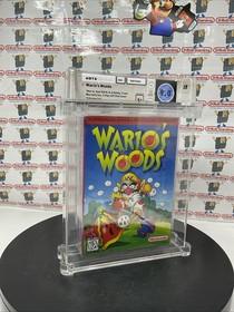 Wario's Woods Nintendo NES SNES New Sealed VGA WATA CGC PSA not Super Mario
