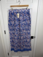 Johnny Was Workshop 100 Cotton Florentina Wide Leg Pant Women s XL NWT 198