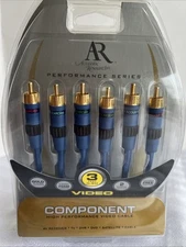 NEW ~ AR Acoustic Research 3’ Video Component ~ High Performance Cable ~ AP090