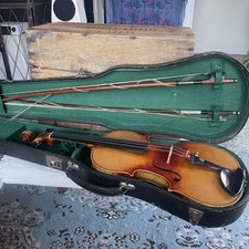 Antique 4/4 Violin Friedrich August Heberlein 1903 901 Amati copy