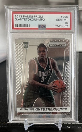 2013-14 Panini Prizm - Giannis Antetokounmpo #290 (RC) Psa 10