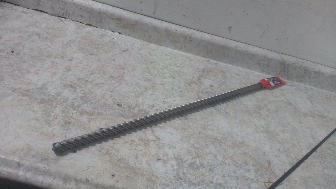 Bosch HCFC5044 7/8 In Size 24 In Max Drilling Depth Rotary Hammer Drill Bit