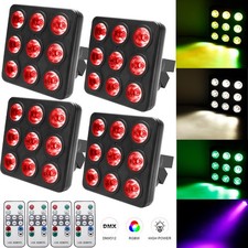 180W 9LED Par Light Stage Light Party Beam Strobe RGBW DMX Club Disco DJ Lights