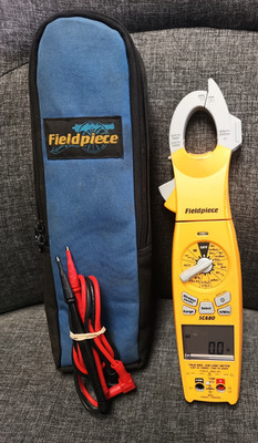 Fieldpiece SC680 Wireless Power Clamp Meter W/leads