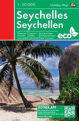 Seychellen, Freizeitkarte 1 : 50 000 | deutsch