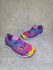 ASICS GEL-Cumulus 14 Womens 11 Pink Neon Runn...