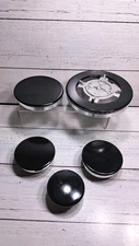 Cooker Hat Set, Gas Stove Burner Cap Burner Head Replacement for Kitchen Gas Hob