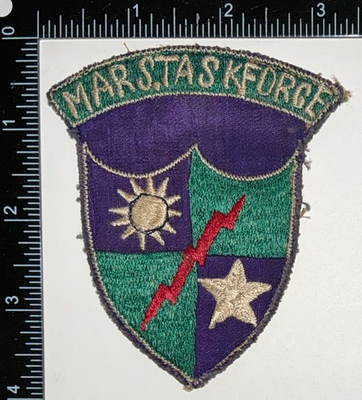 #ad WWII US Army 5307th Composite Unit Mars Task Force CBI THEATER MADE Patch $400.00