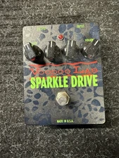 Voodoo Lab Sparkle Drive Guitar Overdrive Pedal Tested Working