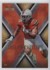 2021 Wild Card MATTE Gold - Orange X /199 Jaelan Phillips #MXP-18 Rookie RC 0w8. rookie card picture