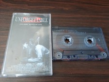 VARIOUS ARTISTS - UNFORGETTABLE - CASSETTE TAPE ALBUM 1989 60S 70S LOVE SONGS
