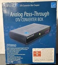 DTX9950 Digital Stream Analog Pass-Through DTV Converter Box NEW SEALED