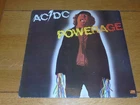 AC/DC - Powerage - 1978 UK 9-track LP - FIRST PRESSING -  A1/B1 matrices