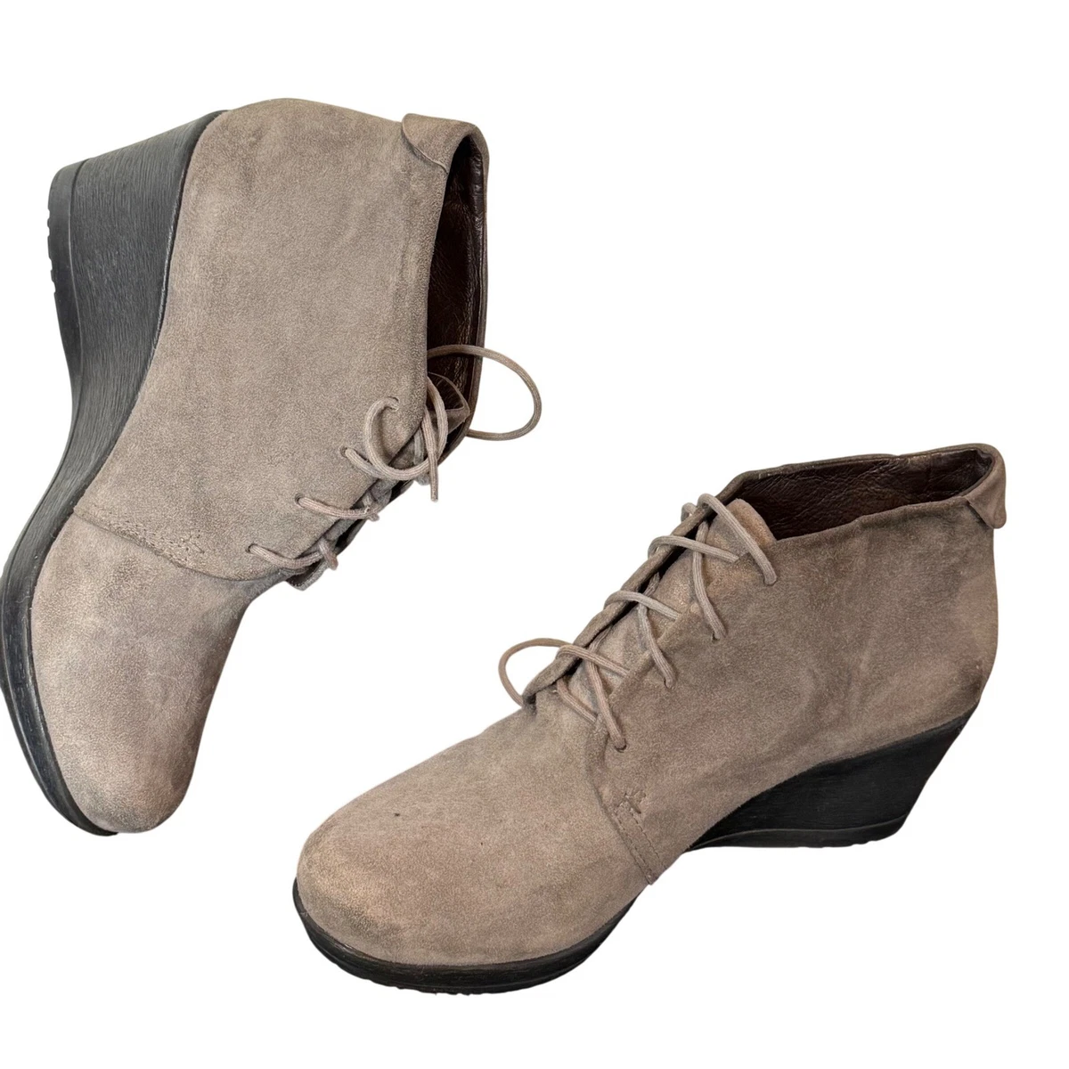 Dansko Womens Ankle Boots Tan Leather Lace Up Boots Size 42/11.5 Dansko Brennan Ankle Boot (Women) - Tan Calf – The Heel Shoe  main image 2
