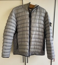 Stone Island Daunenjacke – Grau – Garment Dyed Micro Yarn Down – Größe XXL