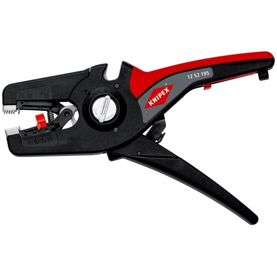 Pince à dénuder automatique PreciStrip16 KNIPEX 12 52 195 SB de 195 mm