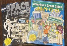 Educational Games Jingo Bingo Space Great Cities Astronauts Homeschool Fast Ship