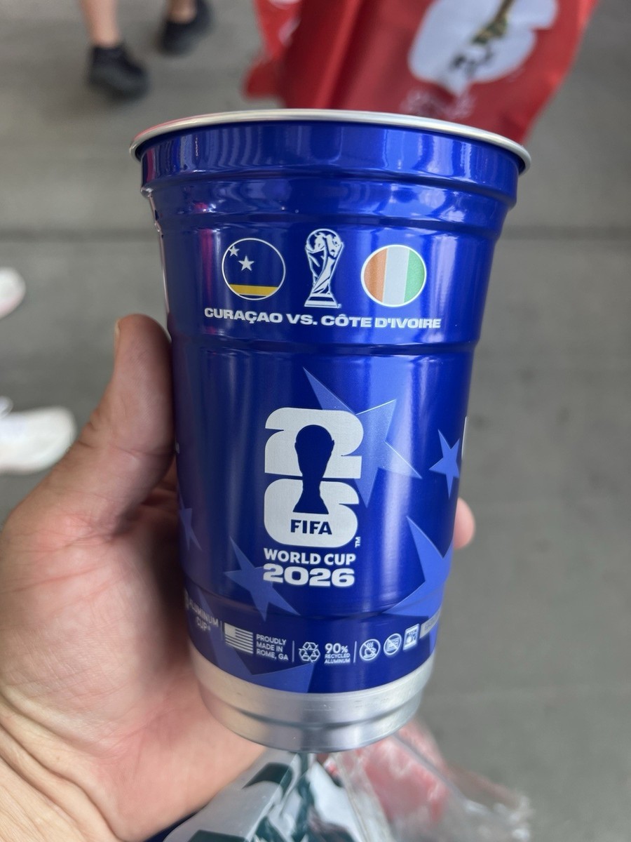 FIFAワールドカップ2026 Michelob ULTRA 公式カップ　10個 2026 FIFA WORLD CUP MICHELOB ULTRA SOUVENIR BEER CUP IVORY COAST