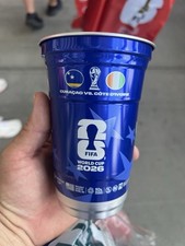 Copa Mundial de la FIFA 2026 MICHELOB ULTRA SOUVENIR TAZA DE CERVEZA COSTA DE MARFIL CURAÇAO 25/06/26