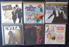 Film & Stage Musicals. Bundle of 6 albums  (7 CDs.)