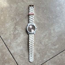 Women s Analog Casual Wristwatch Silver/Pink ...