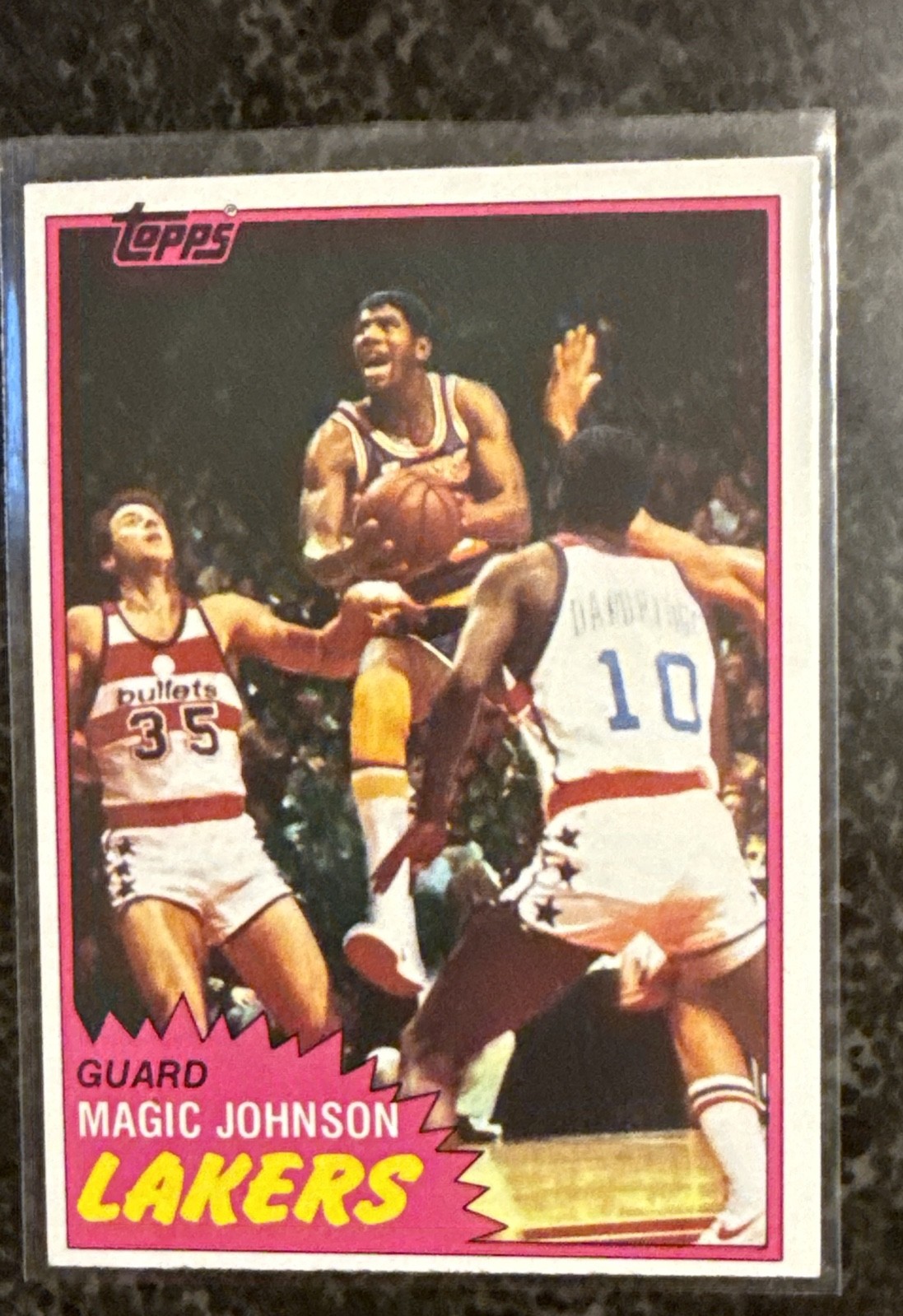 1981-82 Topps - Magic Johnson #21
