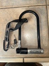KRYPTONITE KryptoLok Series 2 Heavy Duty Bicycle U Lock w/ Key - FREESHIP