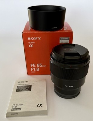 Sony FE 85mm F1.8 (SEL85F18)   Inkl. OVP