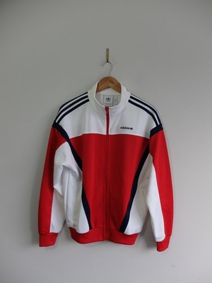 adidas Originals ''Classic Track'' TT Jacke rot weiß blau S 2020 sehr guter Zustand