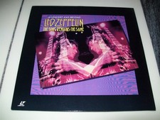 LED ZEPPELIN: THE SONG REMAINS THE SAME, IN CONCERT AND BEYOND 2-Laserdisc RARE