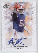2013 Leaf Draft Auto Jon Bostic #BA-JB1 Auto 0f3