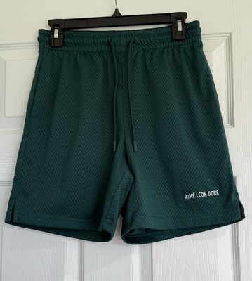Aimé Leon Dore Logo Gym Short green m Aime Leon Dore Gym Short Green Men's - SS21 - US