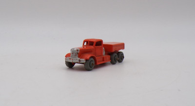 MATCHBOX LESNEY No 5a DIAMOND T PRIME MOVER ORANGE GUT OHNE BOX