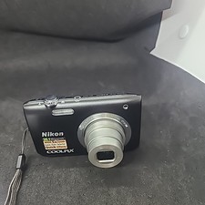Nikon COOLPIX S2800 20.1 MP Digital Camera Black TESTED - No Charger 3