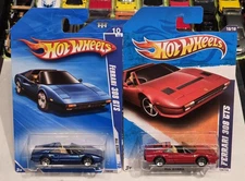 HOT WHEELS ALL STAR FERRARI 308 GTS Lot of 2