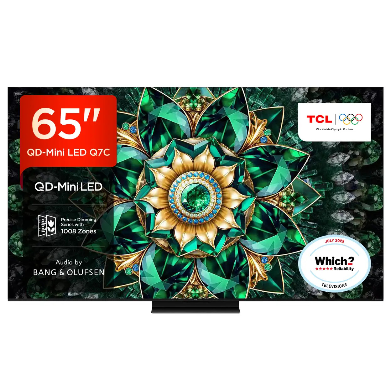 TCL 65" 65Q7C QD-Mini LED 4K Smart Google TV 144Hz HDR Dolby Atmos Bang &Olufsen