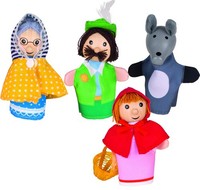 Goki Finger Puppets Red Riding Hood (Us Import)