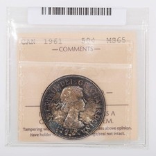 50 Cent 1961 ICCS MS-65