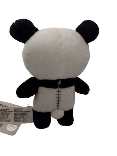 San-X Rilakkuma Bear Plush 6" GS9826 Rilakkuma Panda New Japan NWT Kigurumi 🐻🐼 - Picture 3 of 14