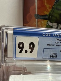 CGC 9.9 A++ Pok&eacute;mon Sun And Moon Nintendo 3DS New Sealed Game GRADED POKEMON