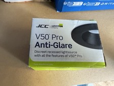 JCC V50 JC1001/WH Fire-Rated LED 3000 & 4000K Downlight 6W 700lm IP65 Black Beze