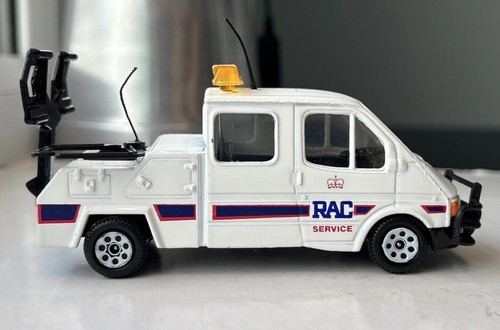 Corgi C674/2 Ford Transit RAC Service Recovery Truck White Boxed Vintage 1986 - Picture 6 of 24