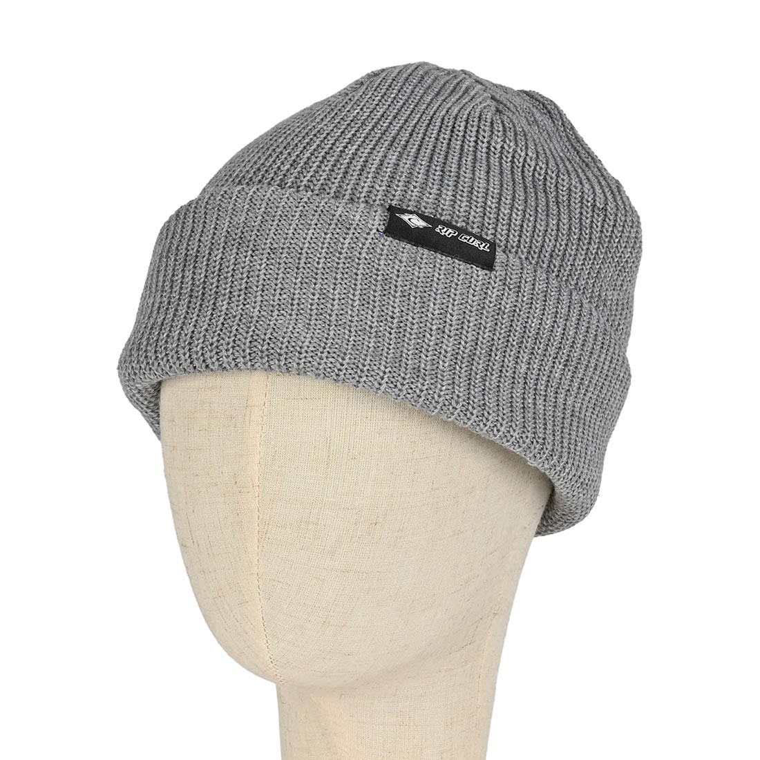 Rip Curl Classic Surf Reg Beanie Hat - Grey Heather - Image 2