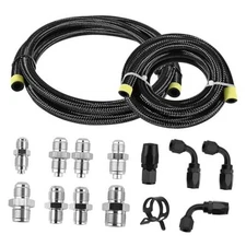 Universal Power Steering Pump Hose Kit Return to Reservoir Hose Kit Compatible 