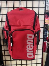 Arena Team 45L Swim Backpack - Red