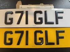 Private Plate Golf Gti G71 GLF