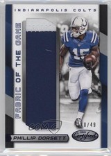 2016 Certified Fabric of the Game Prime 10/49 Phillip Dorsett #39 b4z