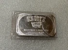 Vintage Knott's Berry Farm & Ghost Town  1 oz Silver Bar .999 Fine ~ Mint Sealed