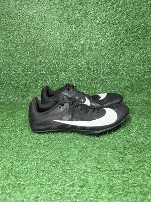 Nike Zoom Rival Track Cross Country Spikes Sneakers Black Womens Size 6.5 Mens 5